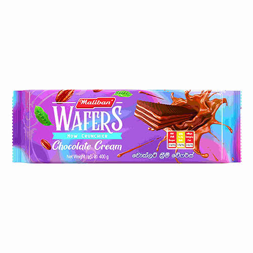 Maliban wafers chocolate 400g