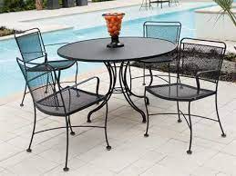 Wrought iron outdoor dining chairs. Wrought Iron Patio Furniture Made For Longevity Shop Patioliving