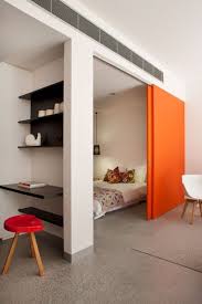 A Hidden Pocket Door Surprises With Color Minimalist Apartment Decor Luxury Rooms Apartment Interior