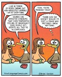 Imposter Syndrome Fowl Language Comics Comics Language