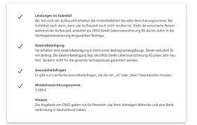 Ergo bank is an essential business and therefore will not be closed. Ergo Direkt Sterbegeldversicherung 08 2021 Test Erfahrungen