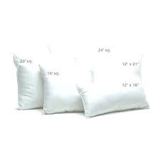 throw pillow sizes chart decorative pillow size chart home