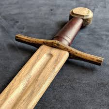 14th Century Arming Sword Type Xvi Blade Wood Sword Arming Sword Wooden Sword Diy Wooden Sword