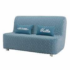 Le coussin n'est pas compris dans la vente, seule la housse sera envoyée. Housse De Canape Bz Bleu Canard Imprime Etoiles Elliot Maisons Du Monde