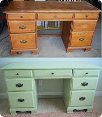Diy Painted Thrift Store Desk Centsational Style Painting Old Furniture Redo Furniture Furniture Diy
