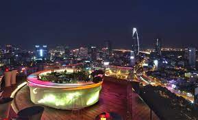 Ho chi minh in december.having to listen to christmas music continuously.) takeout, outdoor seating, seating, parking available, highchairs available, wheelchair accessible, serves alcohol, full bar, wine and beer, accepts mastercard, accepts visa, free wifi, delivery, reservations, street. Rex Hotel Rooftop Bar In Ho Chi Minh Restaurant In Ho Chi Minh Vietnam Justgola