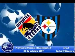 Put them on your website or wherever you want (forums, blogs, social networks, etc.) logo and kit c.d. Provincial Osorno 4 Huachipato 0 1997 Youtube