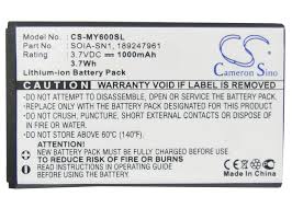 Li-ion Battery for Sagem MY600v MY-600v ...