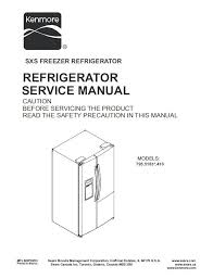 Kenmore elite 9490 original oem refrigerator water filter (2 pack). 23 Kenmore Refrigerator Service Manual Ideas In 2021 Refrigerator Service Kenmore Kenmore Refrigerator