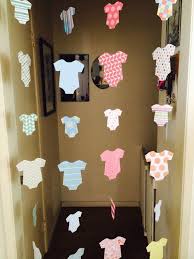 Baby Shower Decoration Welcome Home Baby Decoration Onesie Garlands Boy Girl Or Unisex Opti Diy Baby Shower Decorations Baby Shower Deco Baby Shower Diy