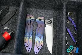 how to anodize titanium knife scales blade hq