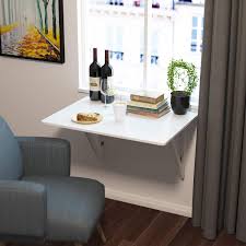 Homfa Wandtisch Klappbar 80x60cm Weiss Mit 2 Halterungen Klapptisch Wand Kuche Wandklapptisch Holz Esstisch Kuchent Wandtisch Wandtisch Klappbar Klapptisch Wand