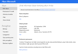 Dalam beberapa hal, microsoft memiliki kesamaan dengan google. Cara Mudah Daftar Atau Membuat Akun Microsoft Irfan Syahputra