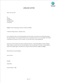 Hi joseph, thanks for your question and apologies for the delay in responding. Letter Of Apology For Delay In Payment Of Salary Templates At Allbusinesstemplates Com