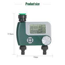 May 14, 2018 · the bottom line. Battery Operated Automatic Watering Sprinkler System Irrigation Controller Programmable Digital Hose Faucet Timer With 2 Outlet Garden Water Timers Aliexpress