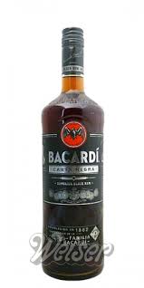 Discover bacardi's world famous rum cocktails. Rum Rumspirituosen Bacardi Carta Negra Superior Black Rum 1 0 Ltr