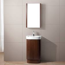 Here's a bathroom vanity you surely haven't seen before: Vigo 20 Calantha Single Bathroom Vanity With Medicine Cabinet Wenge Free Shipping Modern Bathroom