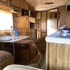 Image result for Bright Blue 1981 Motor Home