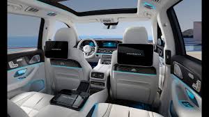 2021 Mercedes Maybach Gls 600 Interior Luxury Of A Top Class Saloon Youtube