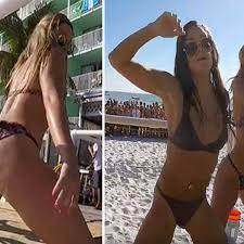 Spring break contest photos of beer bongs, keg stands, hot bodies and more. Sexiest Spring Break Ever Babe Twerking Contest Sends Beach Crowd Bonkers Daily Star