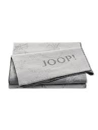 Finden sie passende accessoires für zuhause. Joop Decke Silber Hellgrau