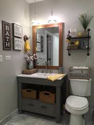 64 Inspiring Rustic Bathroom Vanity Remodel Ideas Homedecorish Rustic Bathroom Vanities Bathroom Vanity Remodel Small Bathroom Decor