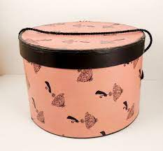 Pin On Vintage Hat Boxes