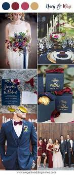 Navy Blue And Wine Red Wedding Colors For 2018 Wine Red Wedding Burgundy Wedding Colors Wedding Colors Red