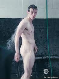Callum Turner Frontal Nude in Glue - Gay-Male-Celebs.com