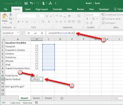 How To Create A Checklist In Microsoft Excel Excel Shortcuts Microsoft Excel Microsoft Excel Tutorial
