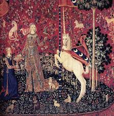 The Lady And The Unicorn Unicorn Tapestries Medieval Tapestry Medieval Art