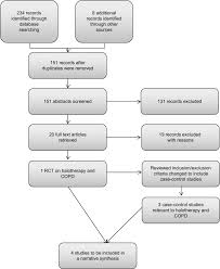 Flow Chart Of Systematic Search Abbreviations Copd
