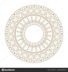 Laser engraving bird and flowers clock template free vector. Decorative Frame Design Abstract Floral Ornament Circle Frame Template Printing Free Stock Vector C Risha May 232711806