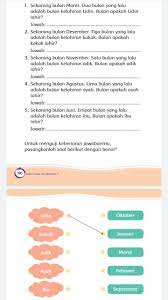 Semoga postingan ini bisa membantu adik adik belajar di rumah. Kunci Jawaban Tema 8 Kelas 2 Halaman 182 183 184 185 186 187 188 189 190 191 192 193 Bulan Apakah Udin Lahir Metro Lampung News