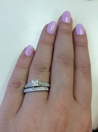 1 2 Carat T W Diamond Trio Matching Wedding Ring Set 10k Yellow Gold Wedding Ring Sets Matching Wedding Rings Matching Wedding Ring Sets