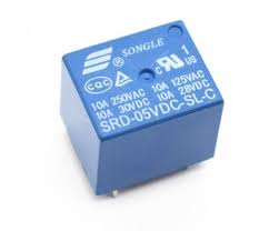 The other side has three low voltage pins (ground, vcc, and signal) which connect to the arduino. Srd 05vdc Sl C 5 Pin 10a Srd Pcb Coil Power Relay China Relay Songle Relay Made In China Com