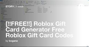 Roblox gift card code generator is a free online tool that generates $5, $10, $40 roblox card codes. Free Roblox Gift Card Generator Free Roblox Gift Card Codes Coub