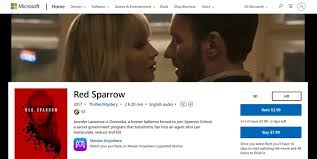 Red Sparrow | Where To Watch Streaming And Online In Australia | Flicks