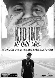 Kid Ink Presenta Su Debut My Own Lane El 24 De Septiembre En Barcelona Hip Hop Concierto Rap