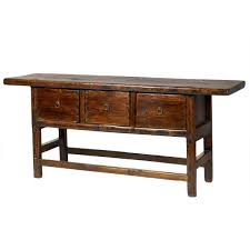 Vintage Chinese Butcher S Table Console Tables Buffets Wisteria Butcher Table Furniture Chinese Furniture