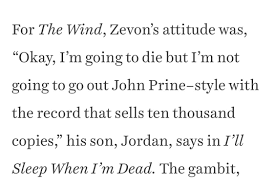 Dead when i found her ~ heavenly bodies official fan video. Jason Isbell On Twitter I Love Zevon S Songs But My Favorite Part Of Steven Hyden S Fine New Piece On Warren Is The Fact That John Prine Survives And Is Enjoying The Greatest Success