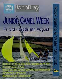 Breakwater's junior sailing program runs from late june through early september and offers one week sessions to children ages 6 to 17. Junior Camel Week 2018 Rock Sailing And Waterski Club