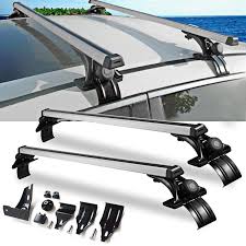 Universal Car Top Roof Cross Bar Luggage Cargo Carrier Rack Suv W 3 Kinds Clamp Roof Rack Car Roof Racks Cargo Carrier
