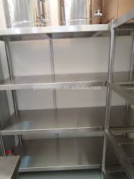 Stainless Steel Storage Rack Board Type Stainless Steel Free Standing Shelf X1607 Buy Stainless Steel Free Standing Steel Storage Rack Shelves Storage Rack