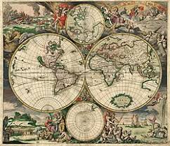 Write down any english words and expressions that you see in your town. Map Wikipedia