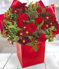 International flower delivery for christmas flowers. Christmas Flowers And Gifts Christmas Baskets Christmas Flower Delivery