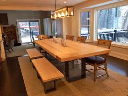 Whatever your preference, all of our dining room tables are made from the highest quality solid wood so you. Thick Top Modern Table Contemporary Wooden Dining Table Contemporary Wooden Dining Table Wooden Dining Tables Unique Dining Tables