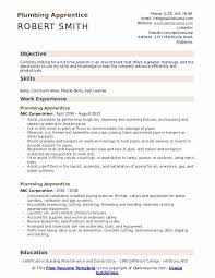 Maybe you would like to learn more about one of these? Plumbing Apprentice Resume Samples Qwikresume