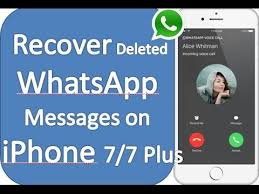 How To Retrieve Deleted Whatsapp Messages Photos Videos From Iphone 7 Whatsapp Message Messages Iphone 7