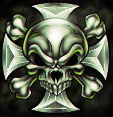 How To Draw An Iron Cross Skull, Step By Step, Drawing Guide, By Dawn -  Dragoart